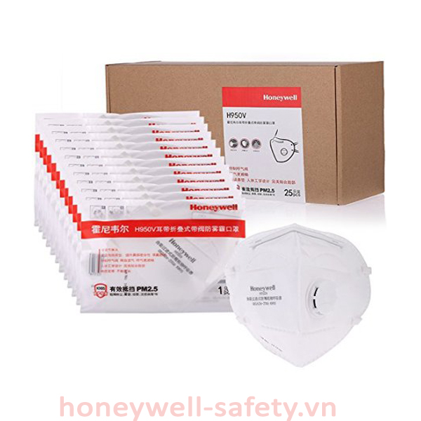Khẩu trang Honeywell có van H950V KN95 H1009502V