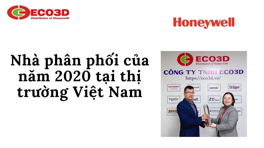 ECO3D nhận cup vinh danh của Tập đoàn Honyewell