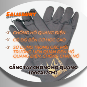 găng tay chống hồ quang 100CAL/CM²