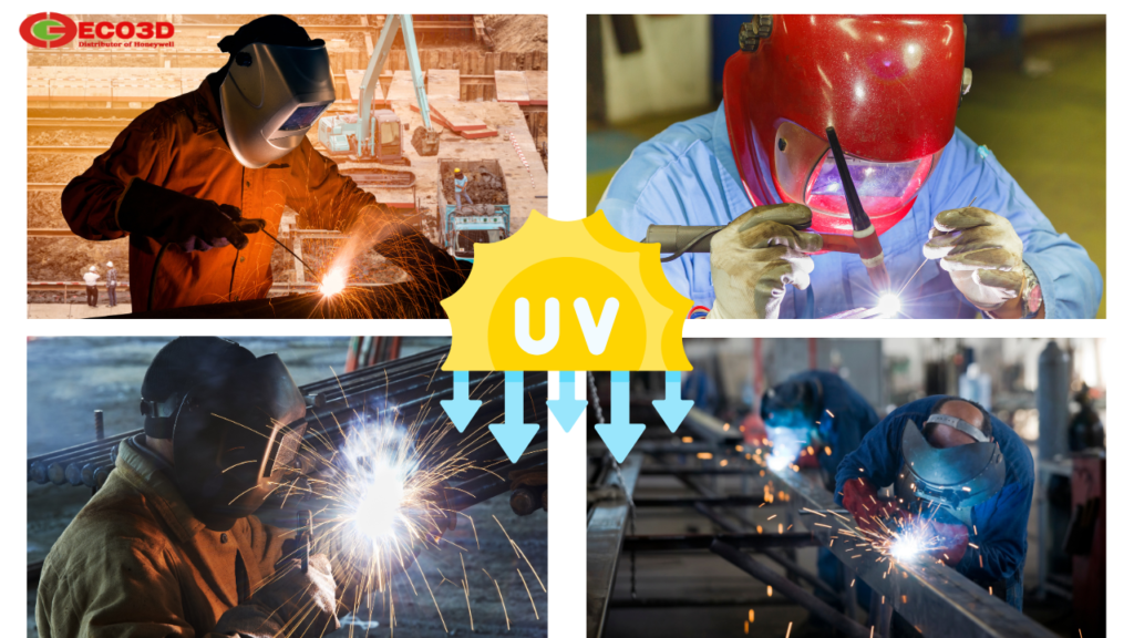 Tia UV từ hàn điện – Mối nguy hiểm tiềm ẩn