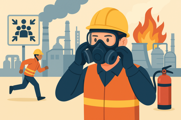 XÂY DỰNG KẾ HOẠCH ỨNG PHÓ KHẨN CẤP: QUY TRÌNH SỬ DỤNG MẶT NẠ PHÒNG ĐỘC TRONG TÌNH HUỐNG NGUY HIỂM