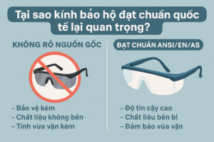 kính bảo hộ đạt chuẩn
