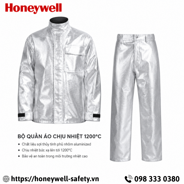 Bộ quần áo chịu nhiệt C&G 1200 độ C 3H