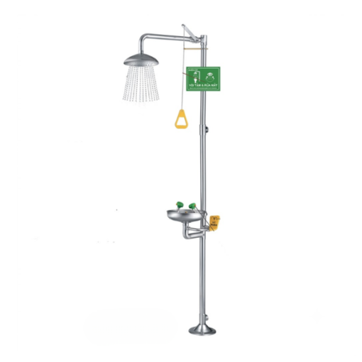 Bồn rửa mắt kết hợp tắm khẩn cấp WJH1358