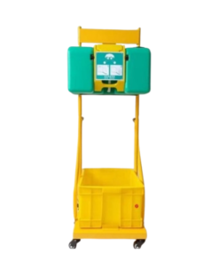 Bồn rửa mắt khẩn cấp di động Haws 7501 có xe đẩy