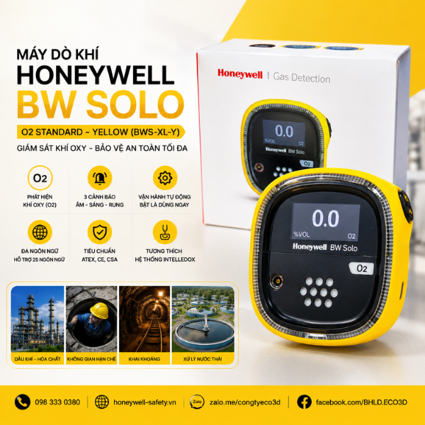 Máy dò khí Honeywell BW Solo