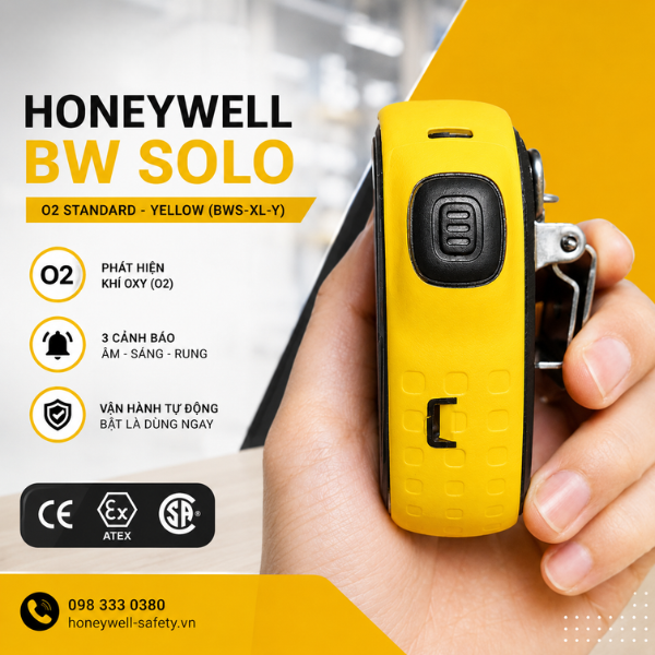 Máy dò khí Honeywell BW Solo