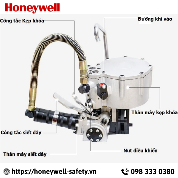 Máy đóng đai thép dùng khí nén KZ-32/19 ZD Pack