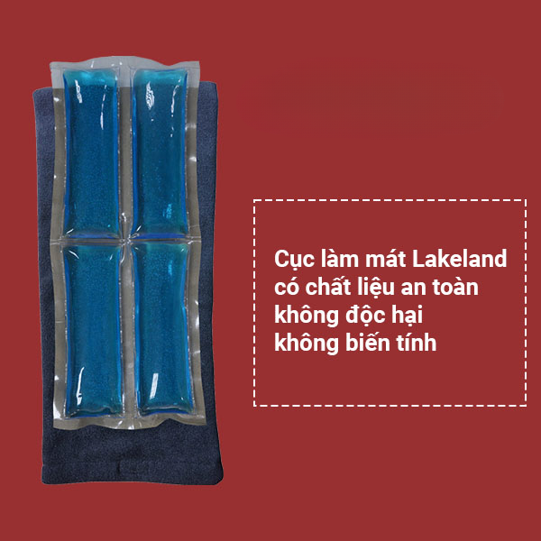 Set 4 cục lạnh cho áo làm mát Cool Vest Lakeland