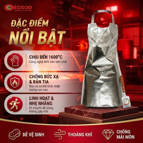 Tạp dề chịu nhiệt C&G YSL2033
