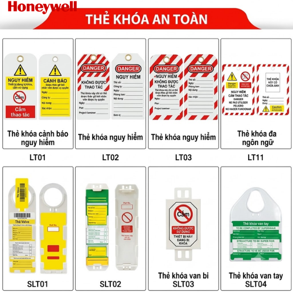 Thẻ khóa cảnh báo an toàn PVC PROLOCKEY LT03