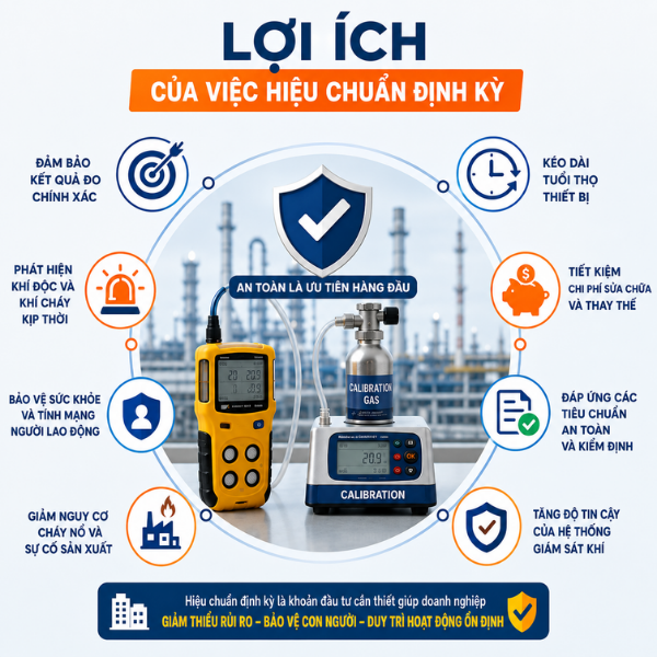 Lợi ích của việc hiệu chuẩn định kỳ