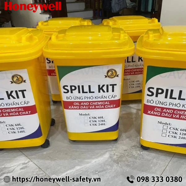 Bộ ứng cứu sự cố tràn hóa chất 30L