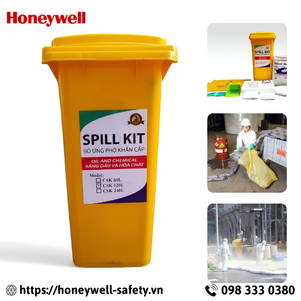 Bộ ứng cứu tràn dầu và hóa chất 60L CSK-60KT
