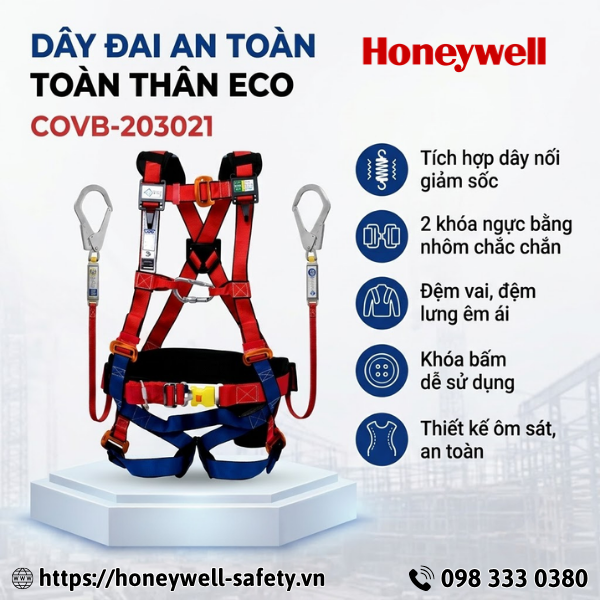 Dây đai an toàn toàn thân ECO COVB-203021