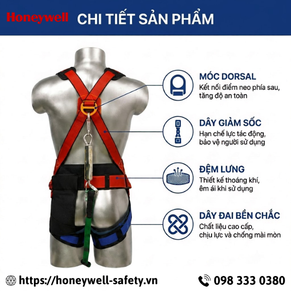 Dây đai an toàn toàn thân ECO COVB-203021
