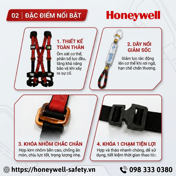 Dây đai an toàn toàn thân RES & BLACK II