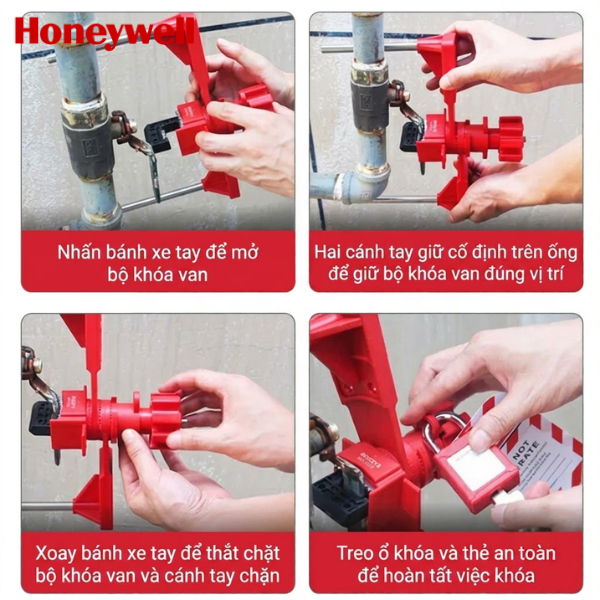 Khóa van mặt bích PROLOCKEY FBVL01