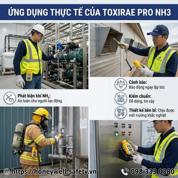 Máy đo đơn khí Honeywell ToxiRAE Pro PGM-1860 - Ảnh 3