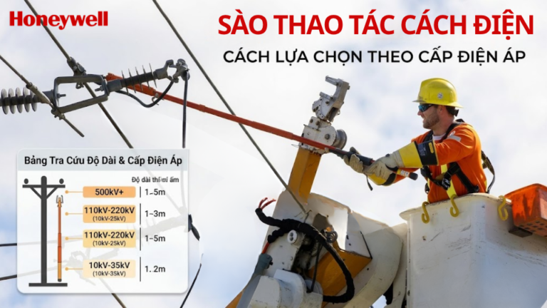 Sào thao tác cách điện là gì? Cách lựa chọn theo cấp điện áp?