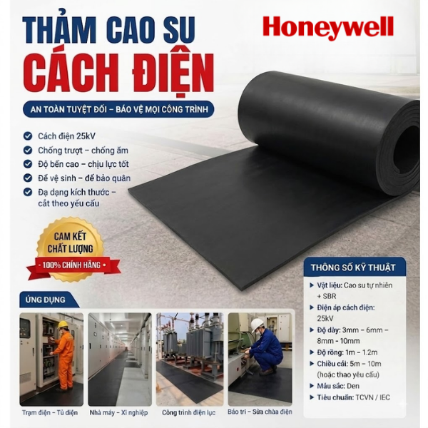 Thảm cách điện CG-JYD25 25KV