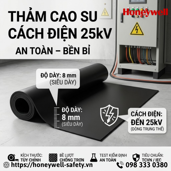 Thảm cách điện CG-JYD25 25KV