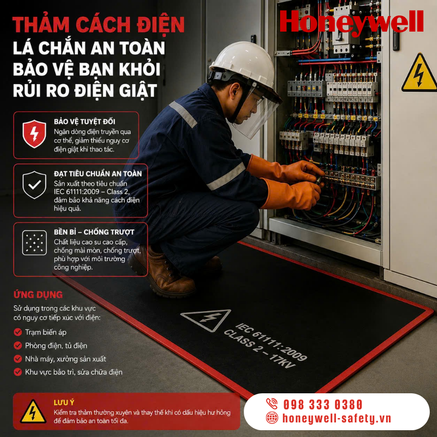 Những sai lầm khi chọn thảm cách điện 