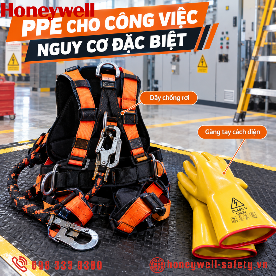 PPE cho công việc nguy cơ đặc biệt