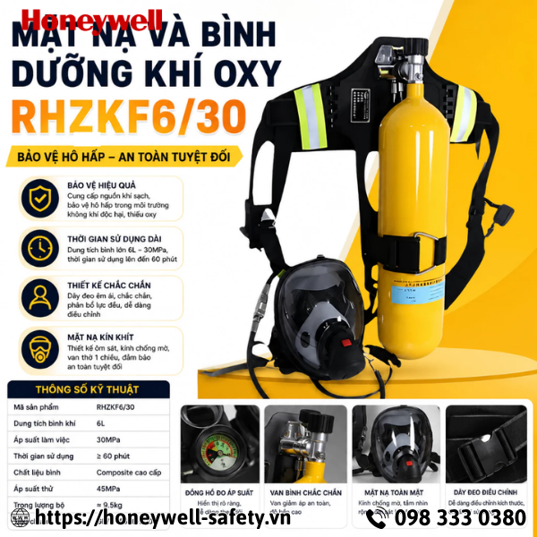 Bình khí thở SCBA RHZK6/30