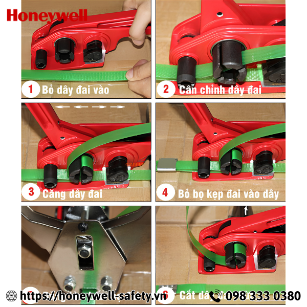 Dụng cụ siết dây đai nhựa B310 ZD PACK