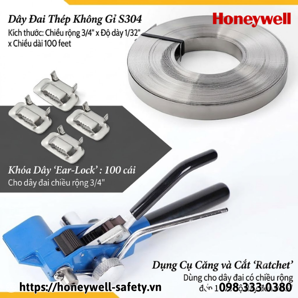 Dụng cụ siết dây đai thép AD-S1 ZD PACK