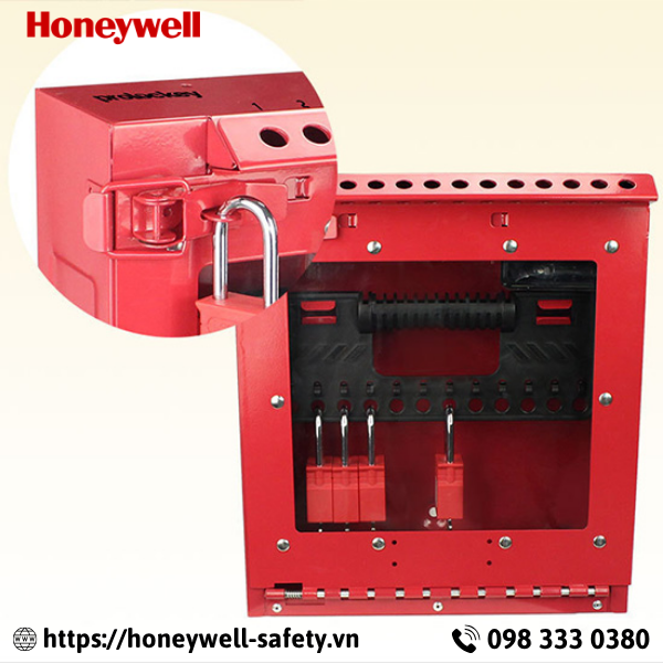 Hộp khóa nhóm LOTO 12 người gắn tường PROLOCKEY LK52