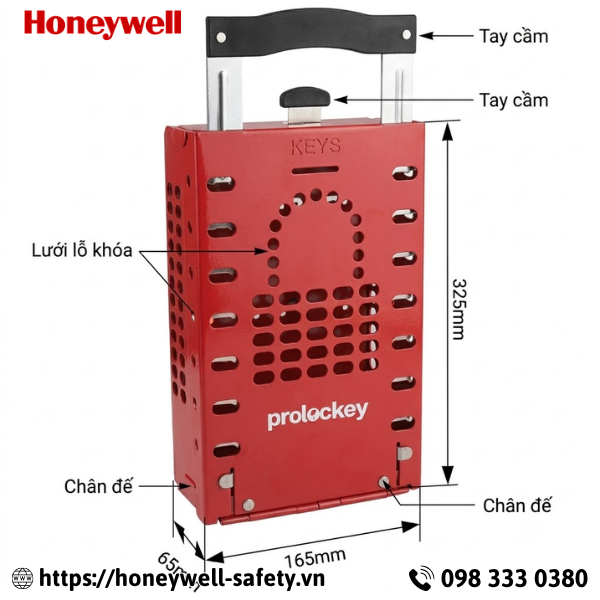 Hộp khóa nhóm an toàn 14 người PROLOCKEY LK21