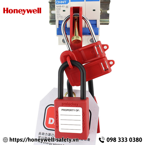 Khóa nhóm 2 người dạng bướm còng thép 4mm PROLOCKEY BAH21