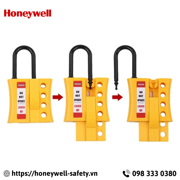 Khóa nhóm 4 lỗ còng nylon cách điện 6mm PROLOCKEY NH04