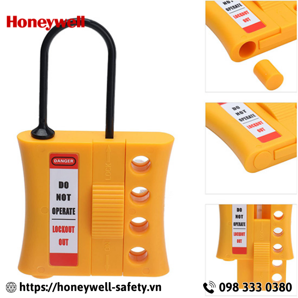 Khóa nhóm 4 lỗ còng nylon cách điện 6mm PROLOCKEY NH04