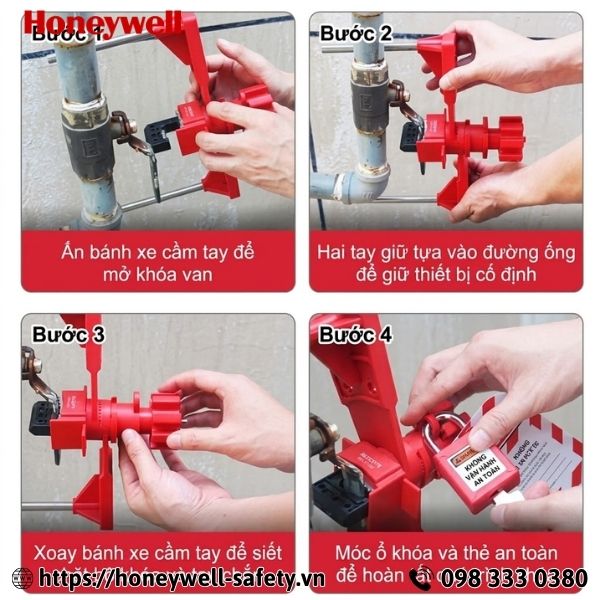 Khóa van bi đa năng hai cánh tay chặn PROLOCKEY UVL02