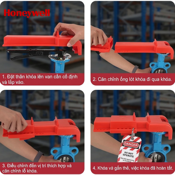 Khóa van bướm có tay cầm PROLOCKEY BVL01