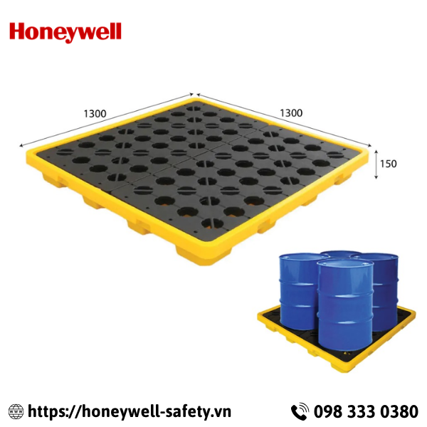 Pallet chống tràn hóa chất SPL-131315-4T