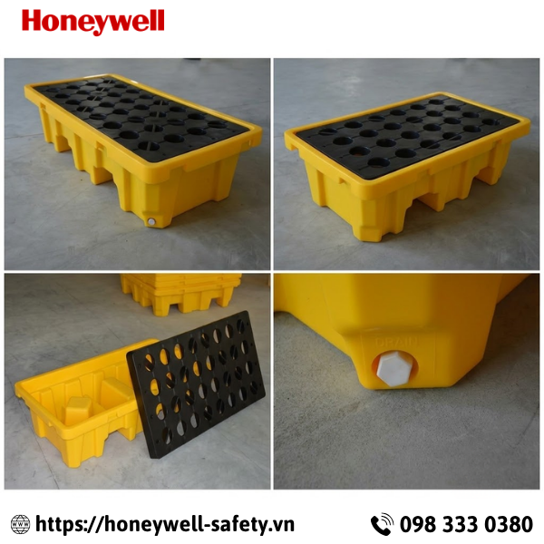 Pallet chống tràn hóa chất SPL-136830C-2T
