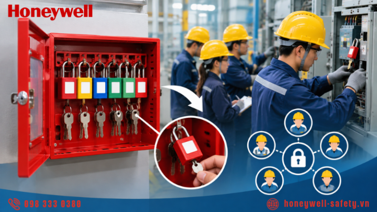 Hộp khóa nhóm LOTO là gì? Giải pháp quản lý chìa khóa khi nhiều người cùng sửa chữa
