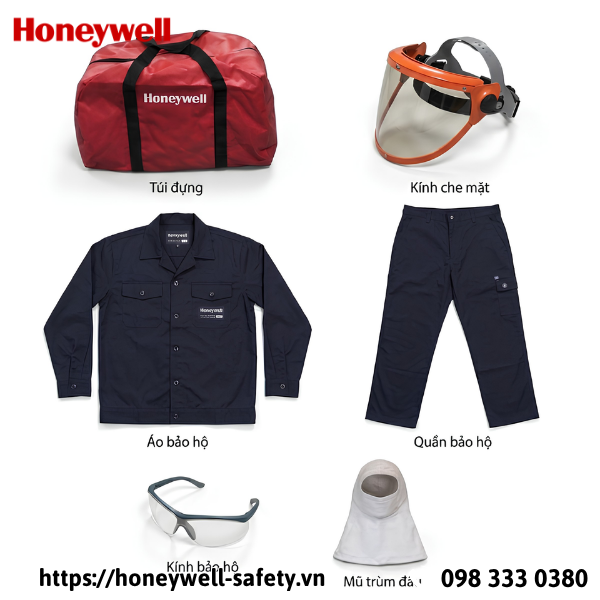 Bộ quần áo chống hồ quang Honeywell INSKCP8RB