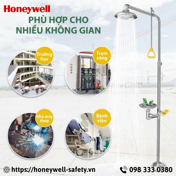 Bồn rửa mắt và tắm khẩn cấp AZD 1104T