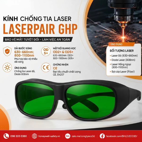 Kính chống tia Laser LaserPair RTD-3