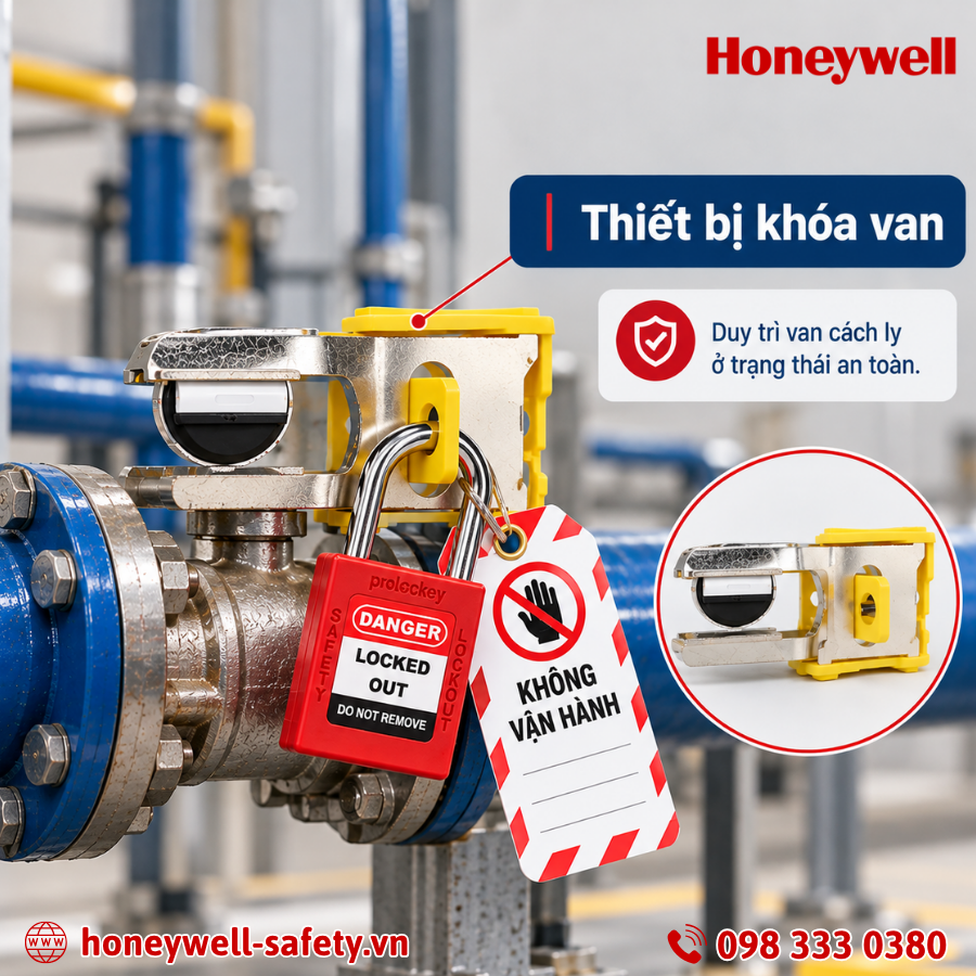 Thiết bị hỗ trợ LOTO cho hệ thống khí nén và thủy lực