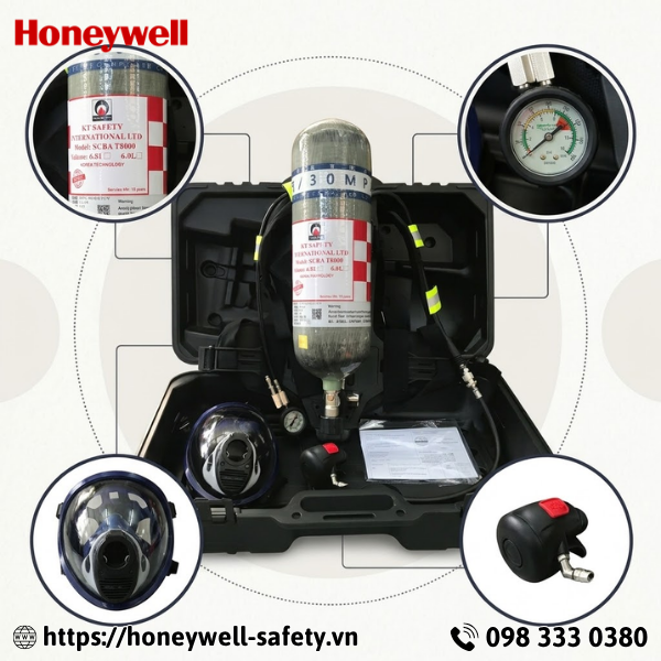 Mặt nạ phòng độc cách ly SCBA T8000