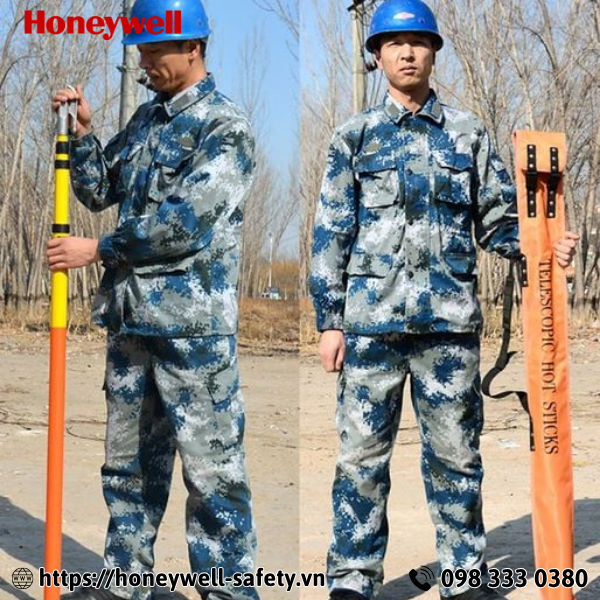 Sào cách điện 3 đoạn lồng rút VICADI 35kV