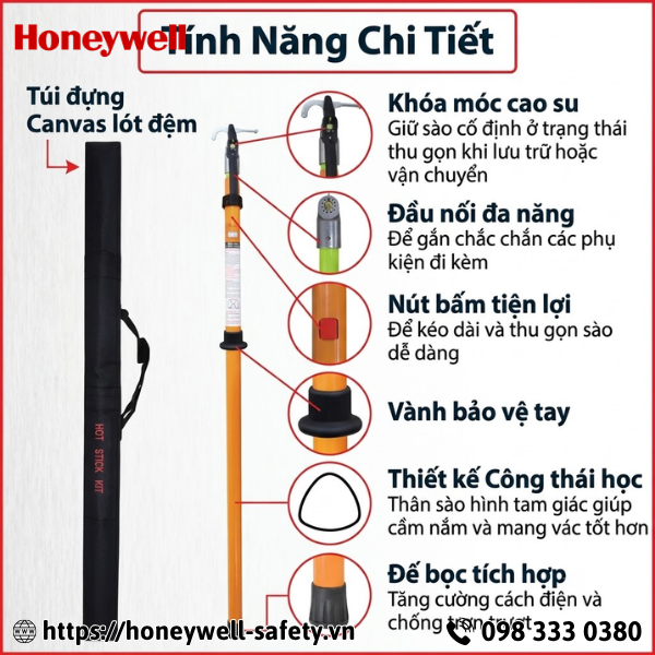 Sào thao tác cách điện SEW HS-175-3