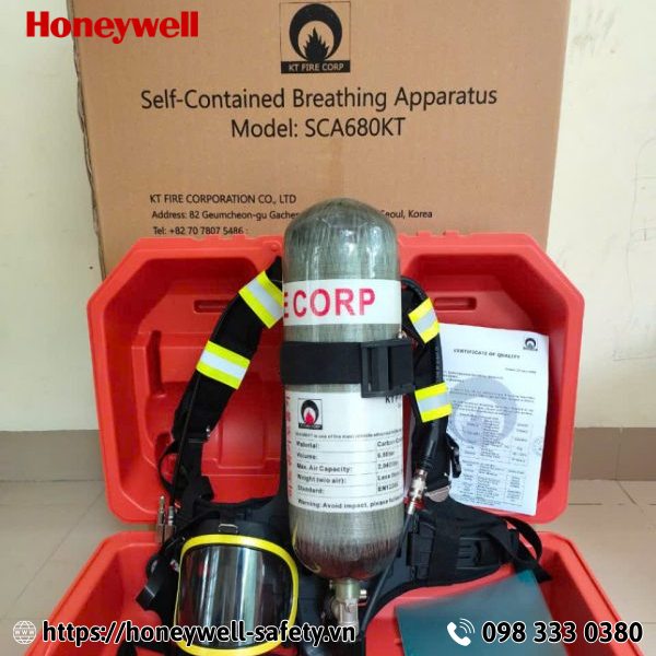 Thiết bị trợ thở SCBA SCA680KT hàn quốc