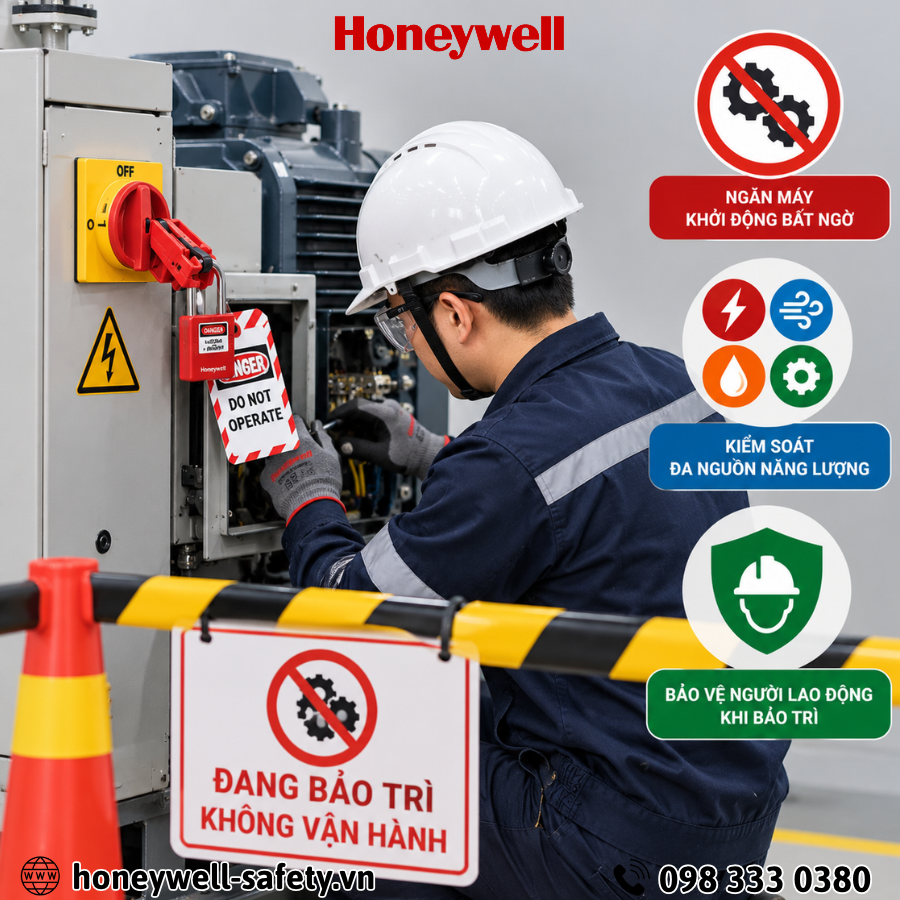 Vì sao cần cô lập nguồn năng lượng trước khi bảo trì?
